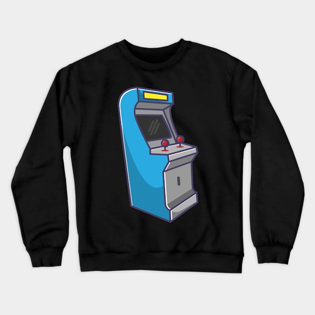 game arcade Crewneck Sweatshirt by fflat hds